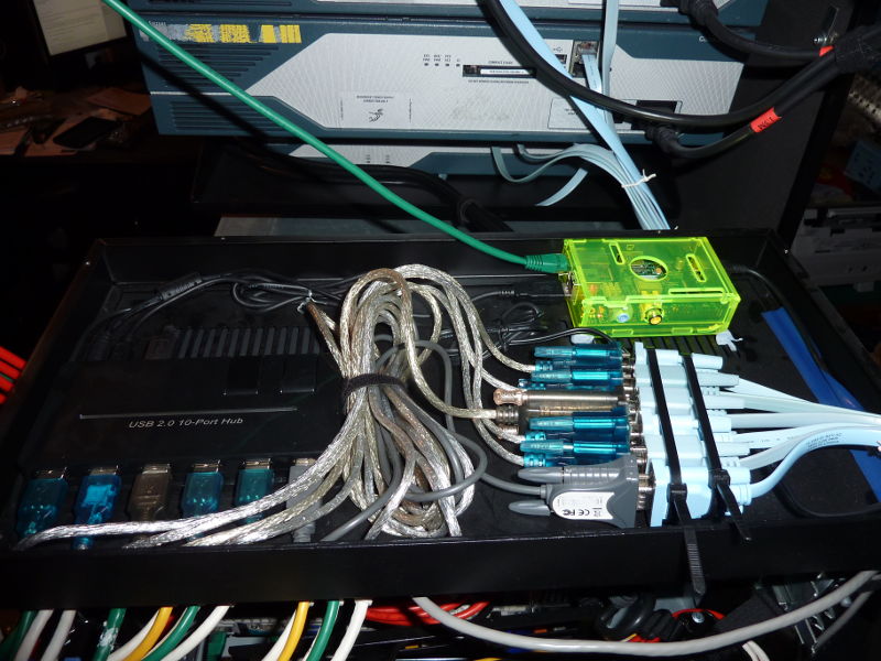 Raspberry Pi Console server